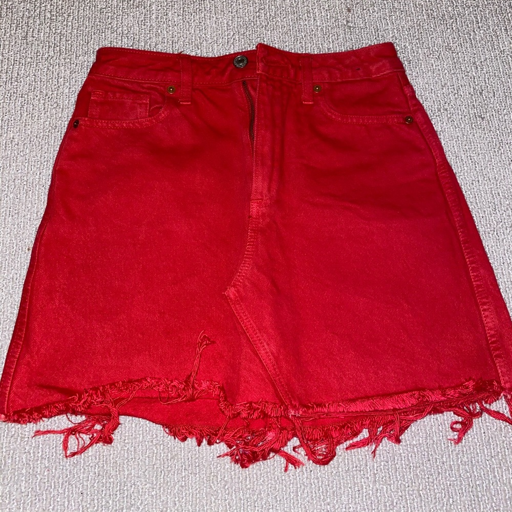 Abercrombie Jean Skirt